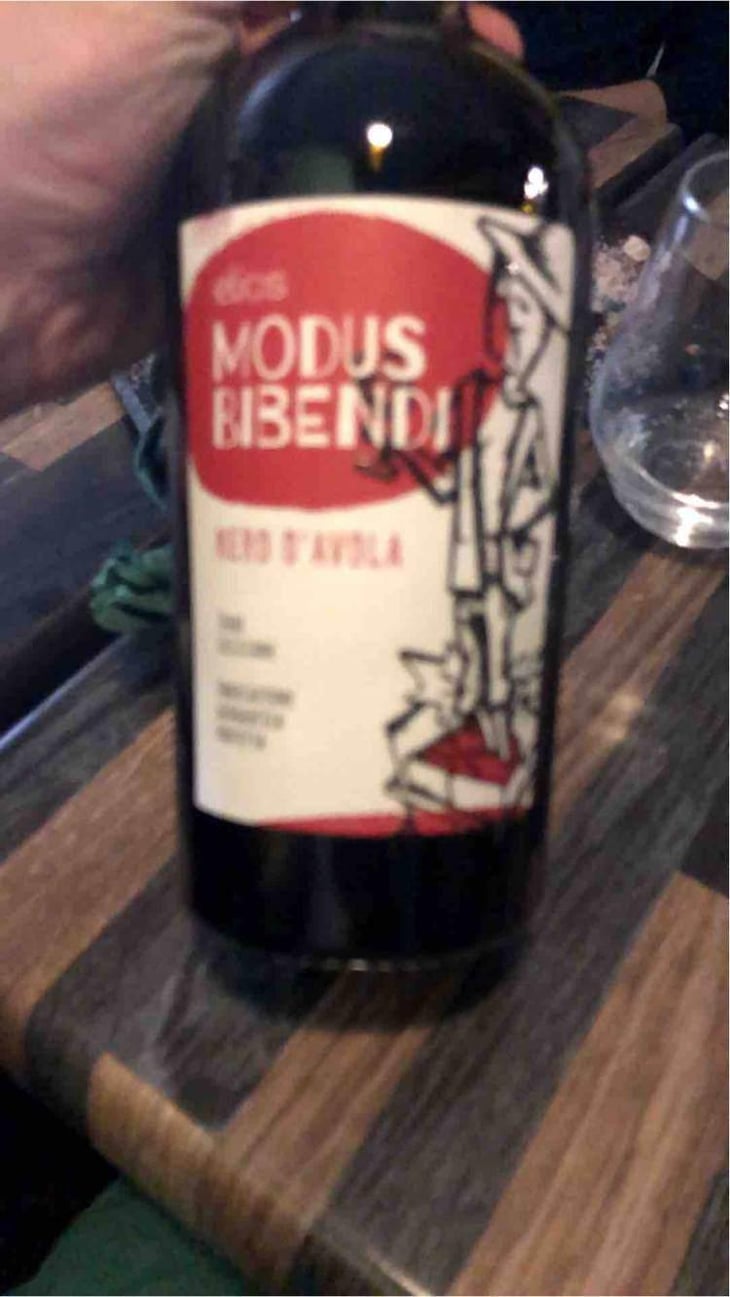 Modus Bibendi Rosso - Elios - Nicola Adamo & Guido Grillo 