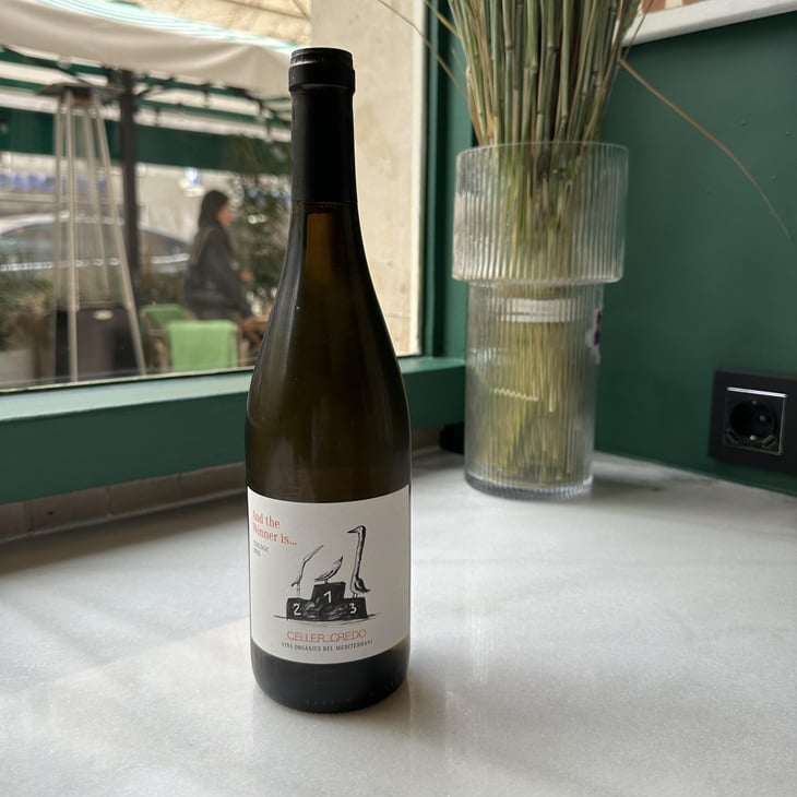 And The Winner Is ... - Celler Credo - Ton Mata Moliner -2019