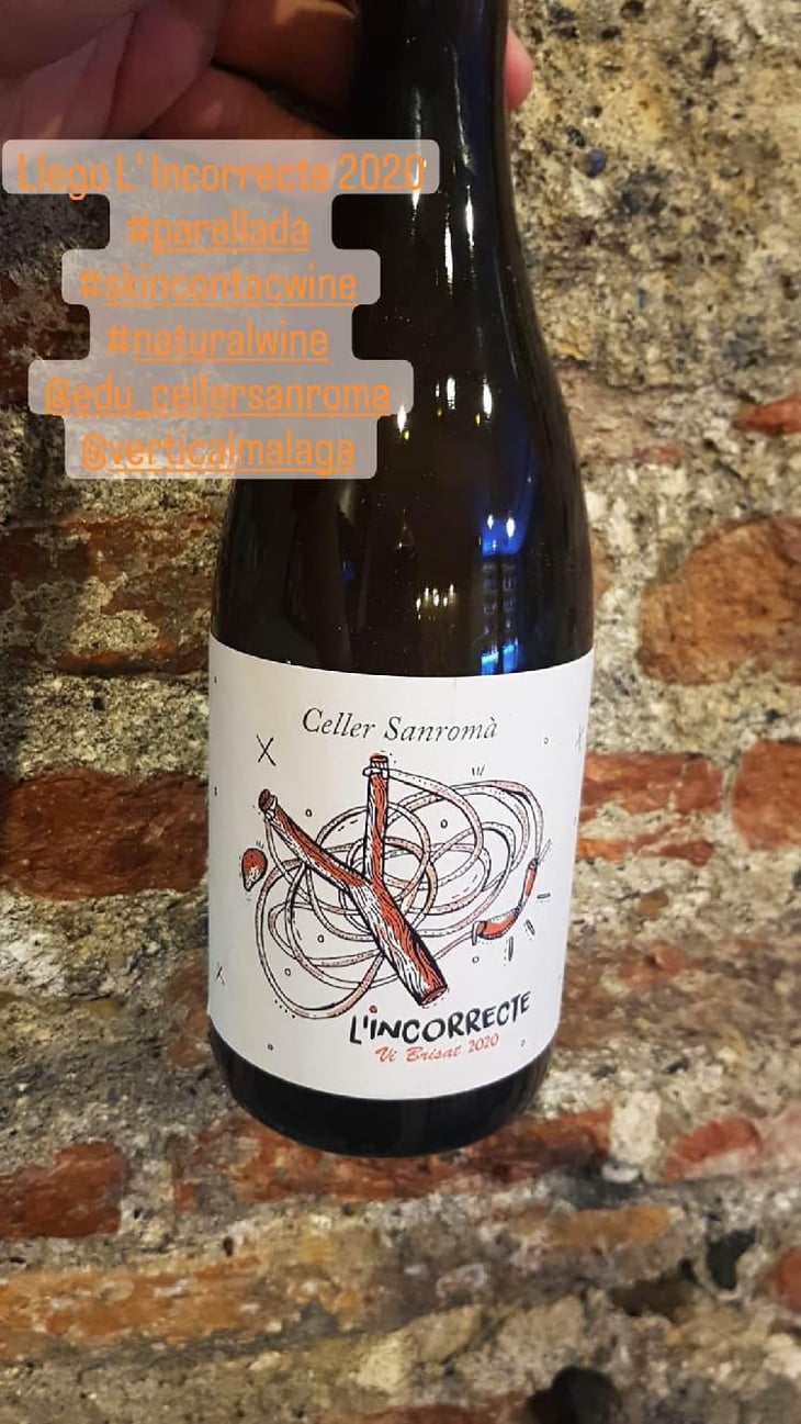 L'incorrecte - Celler Sanromà - Eduard Sanromà 