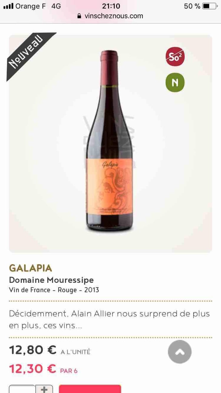 Galapia - Domaine Mouressipe - Pierre Saakovidi 