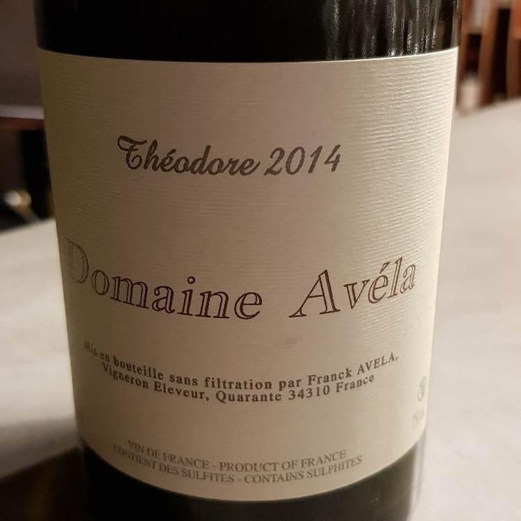 Théodore - Domaine Avéla - Franck Avéla 