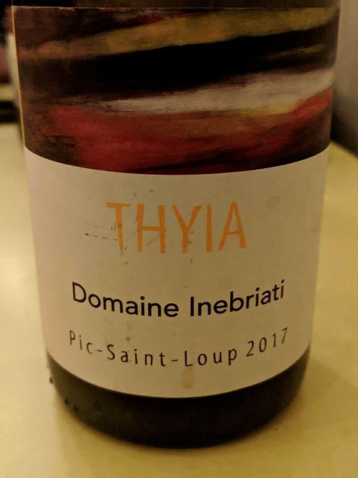 Thyia - Domaine Inebriati - Victor Beau 