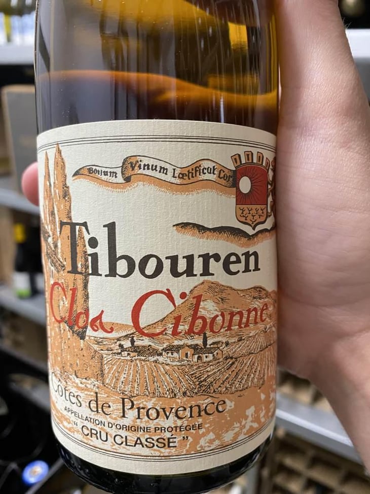 Tibouren Tradition Rosé - Clos Cibonne - Olivier Deforges 