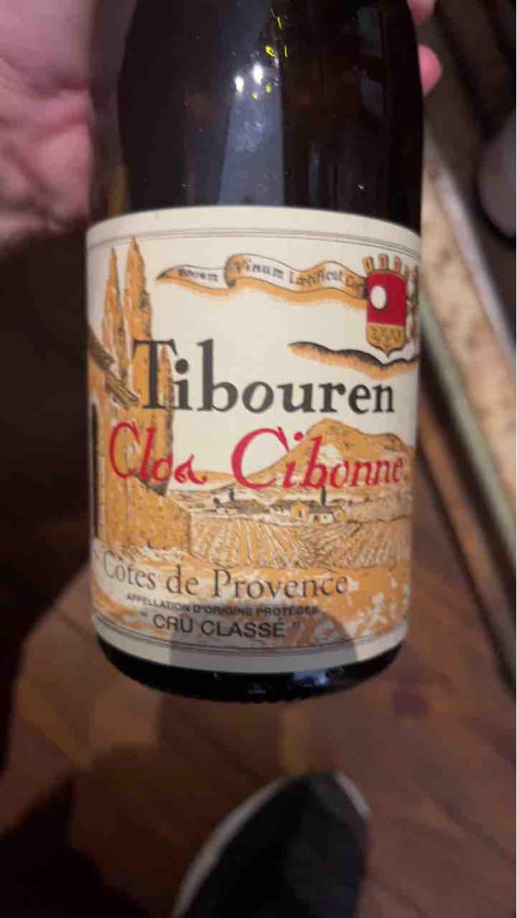 Tibouren Tradition Rosé - Clos Cibonne - Olivier Deforges 