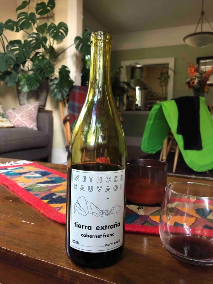 Tierra Extraña Cabernet Franc - Methode Sauvage - Iruai - Chad Hinds 