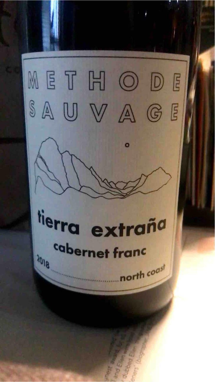 Tierra Extraña Cabernet Franc - Methode Sauvage - Iruai - Chad Hinds 