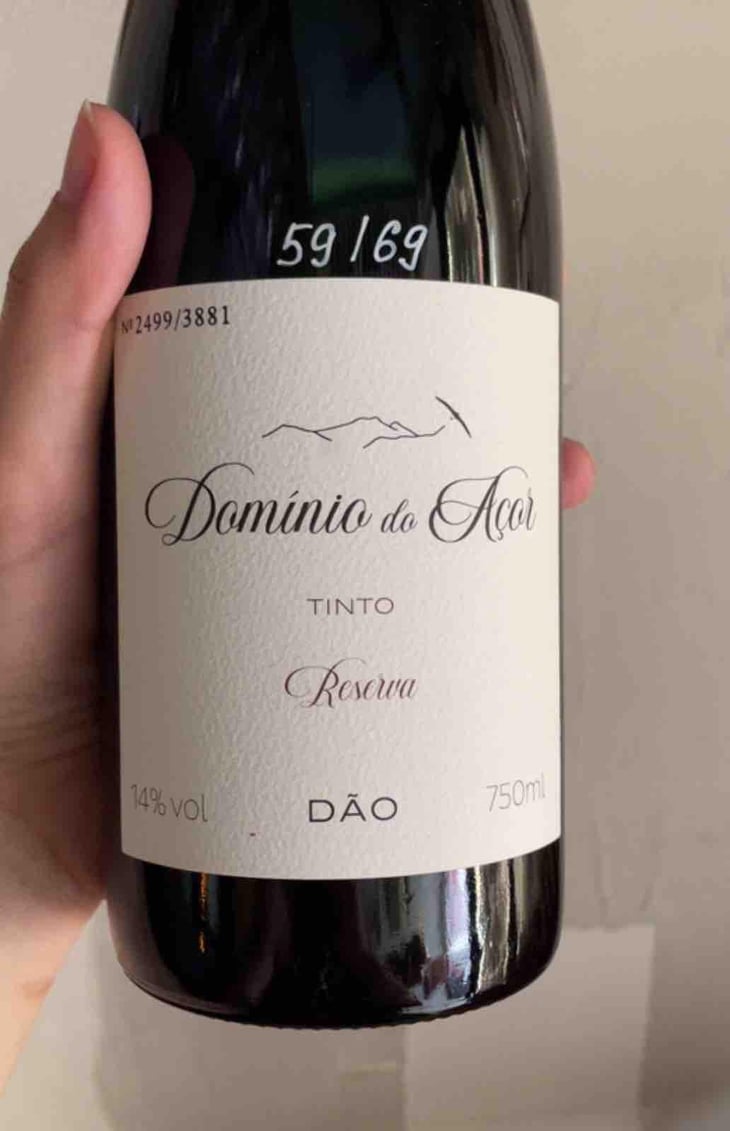 Tinto Reserva - Domínio do Açor - Luís Lopes -2021
