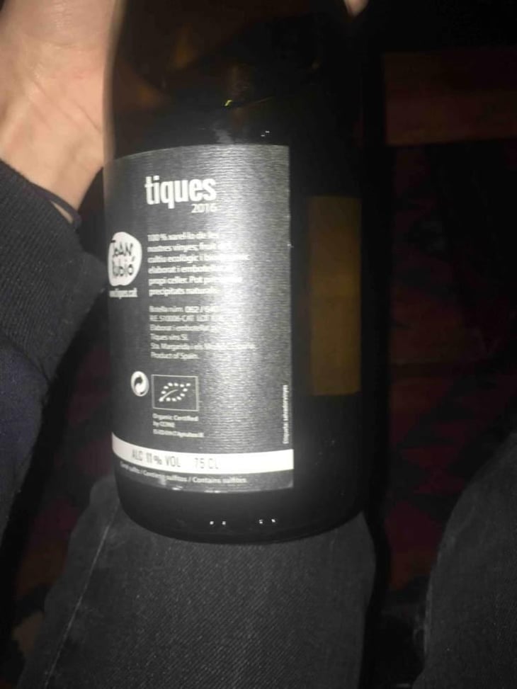 Tiques - Celler Cal Tiques - Joan Rubio 
