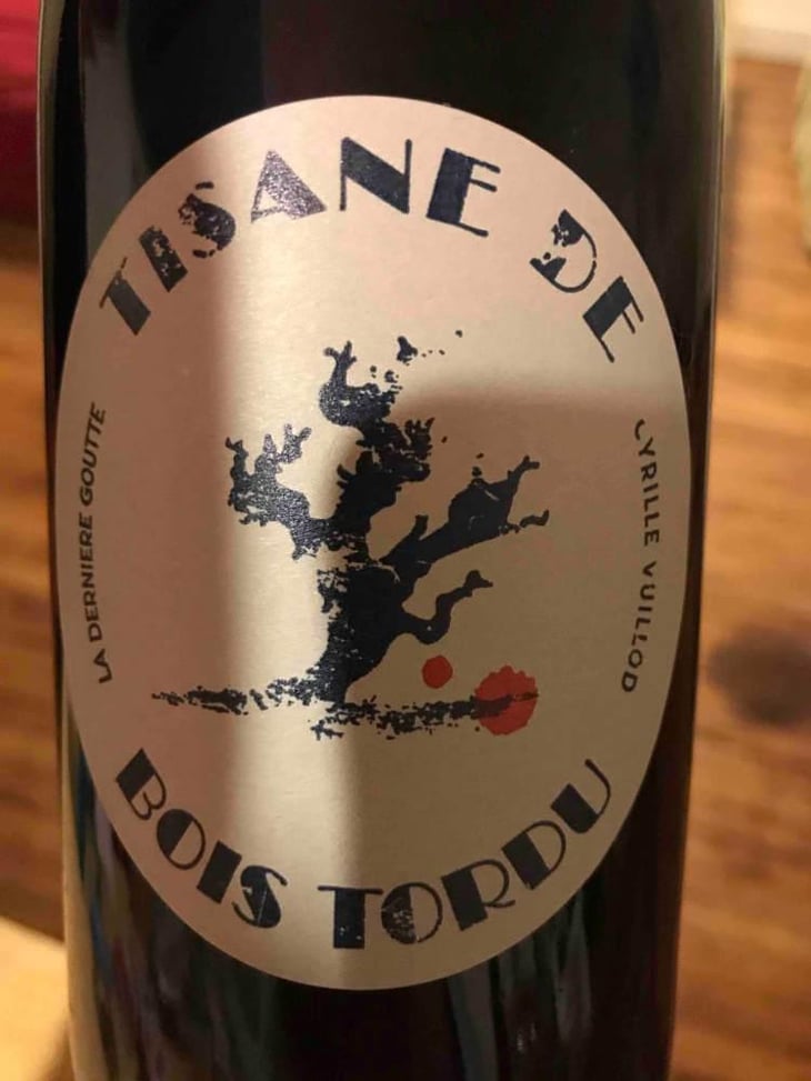 Tisane de Bois Tordu (old label) - Dernière Goutte - Cyrille Vuillod 