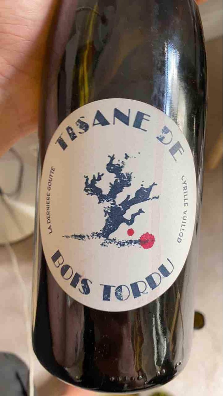 Tisane de Bois Tordu (old label) - Dernière Goutte - Cyrille Vuillod 