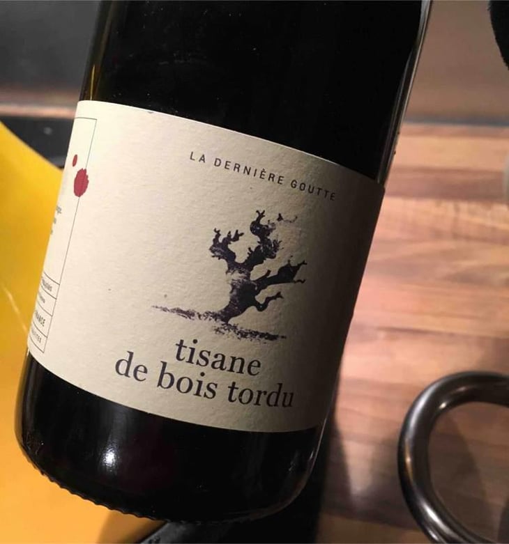 Tisane de Bois Tordu (old label) - Dernière Goutte - Cyrille Vuillod 