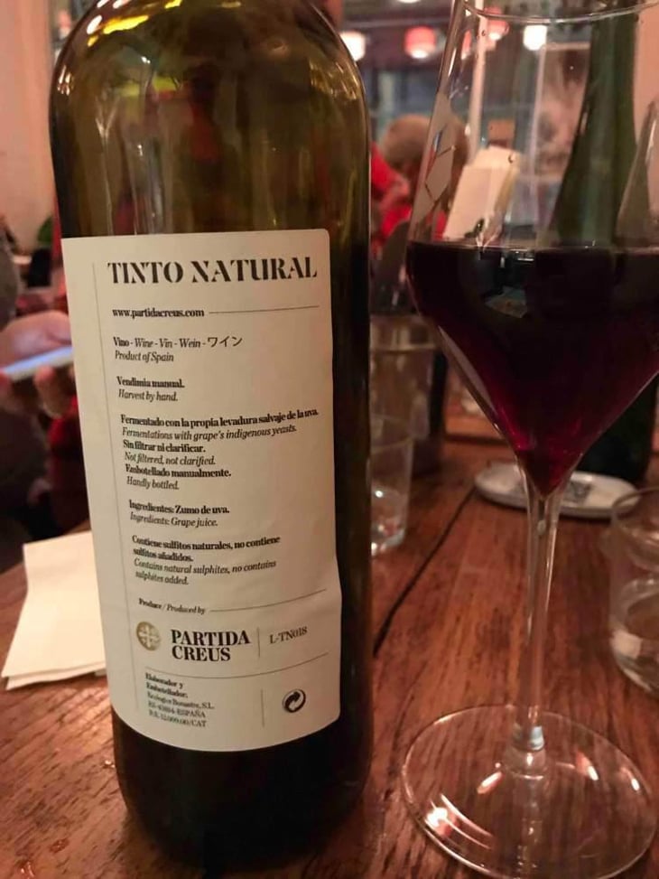 TN Tinto Natural - Partida Creus - Massimo Marchiori & Antonella Gerosa 
