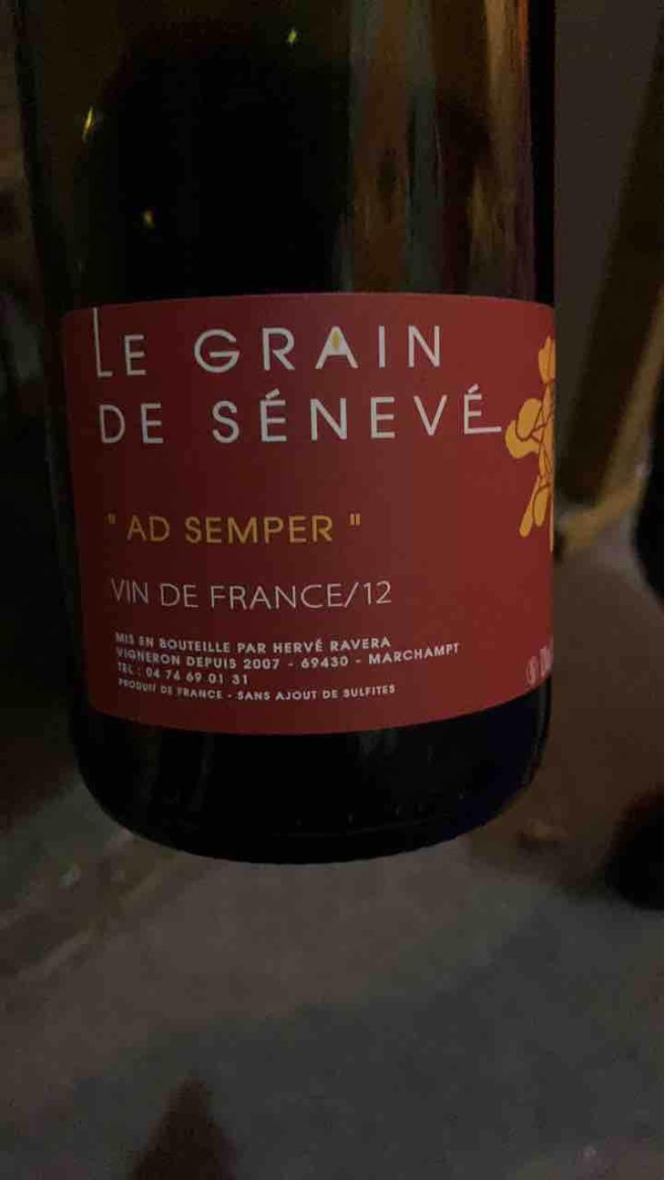 Ad Semper - Le Grain de Sénevé - Adeline et Hervé Ravera 