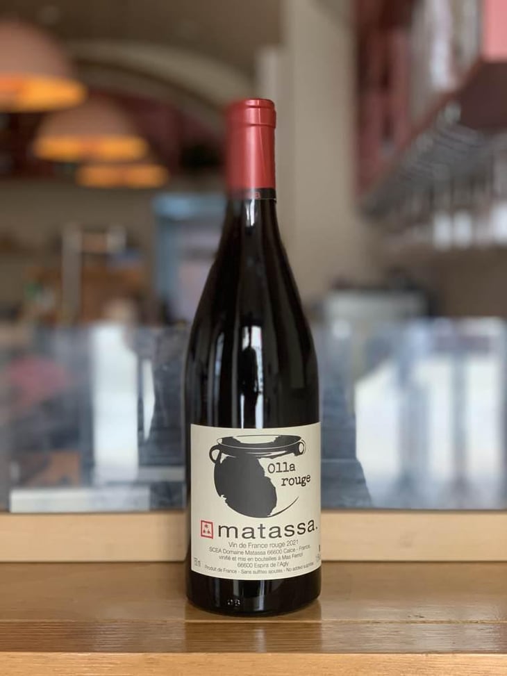 Olla rouge - Domaine Matassa - Tom Lubbe -2020