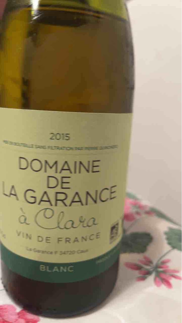 À Clara (Rouge) - Domaine de la Garance - Pierre Quinonero 