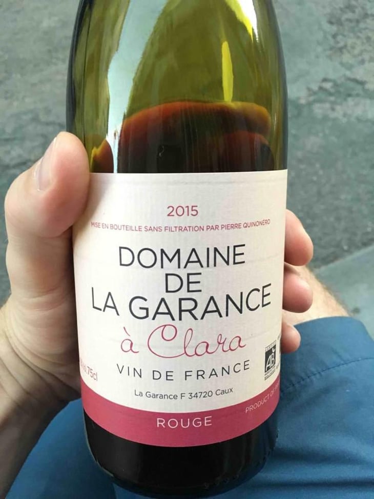 À Clara (Rouge) - Domaine de la Garance - Pierre Quinonero 