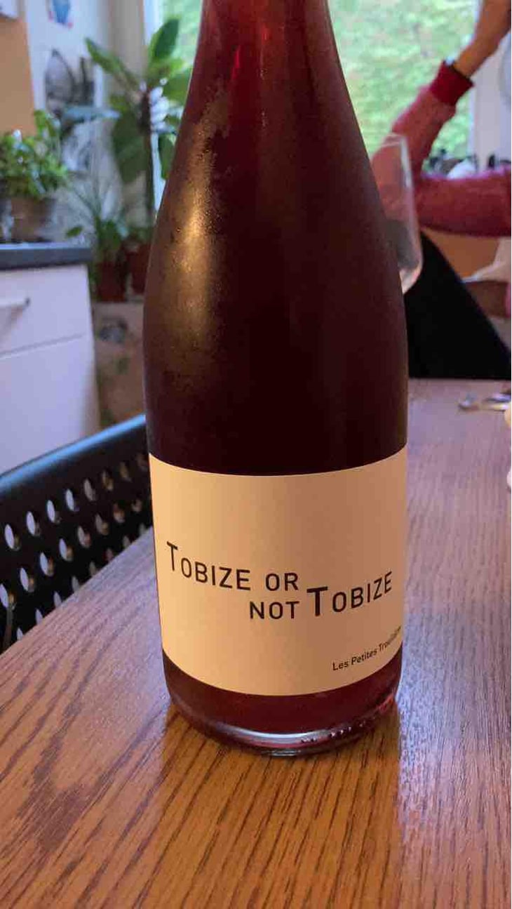 Tobize Or Not Tobize - Domaine Des Trouillères - Camille & Mikael Hyvert 
