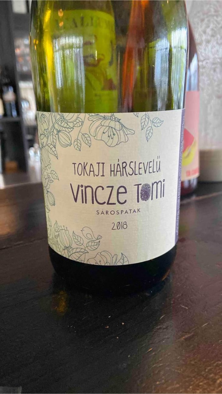 Tokaji Harslevelu - Vincze Tomi Winery - Tomi Vincze -2018