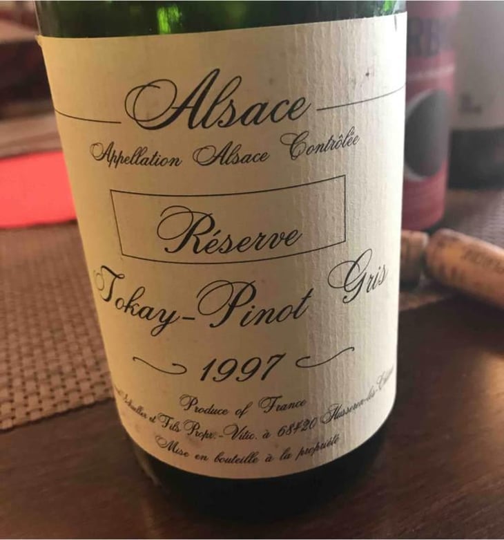 Tokay - Pinot Gris Bildstoecklé - Gérard Schueller & Fils - Bruno Schueller 