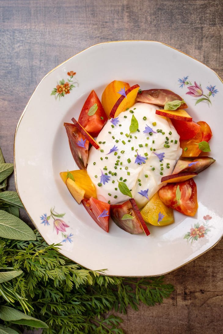 Tomates, Burrata & Nectarine - L’Un des Sens - 658319