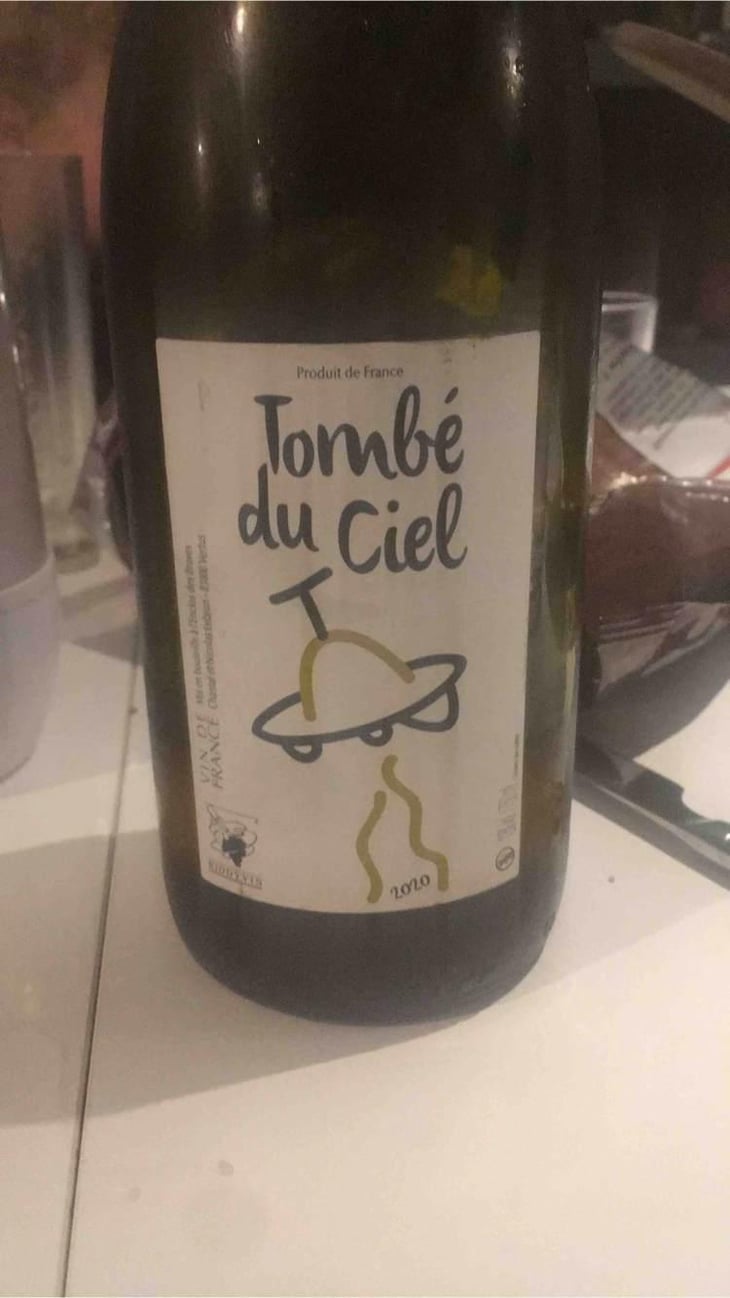 Tombé du ciel (Blanc) - L'enclos Des Braves - Chantal & Nicolas Lebrun 