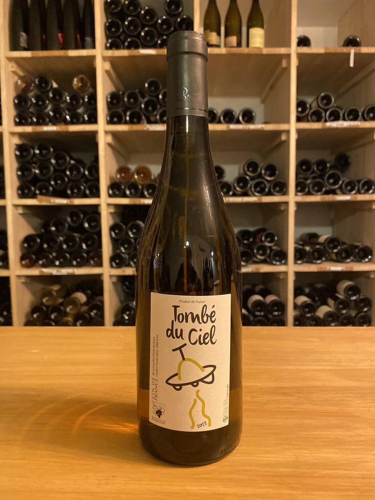 Tombé du ciel (Blanc) - L'enclos Des Braves - Chantal & Nicolas Lebrun 