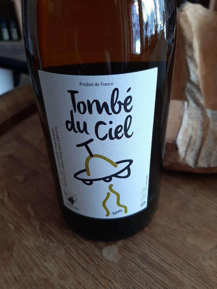 Tombé du ciel (Blanc) - L'enclos Des Braves - Chantal & Nicolas Lebrun 