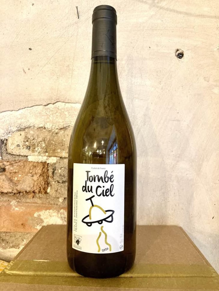 Tombé du ciel (Blanc) - L'enclos Des Braves - Chantal & Nicolas Lebrun 