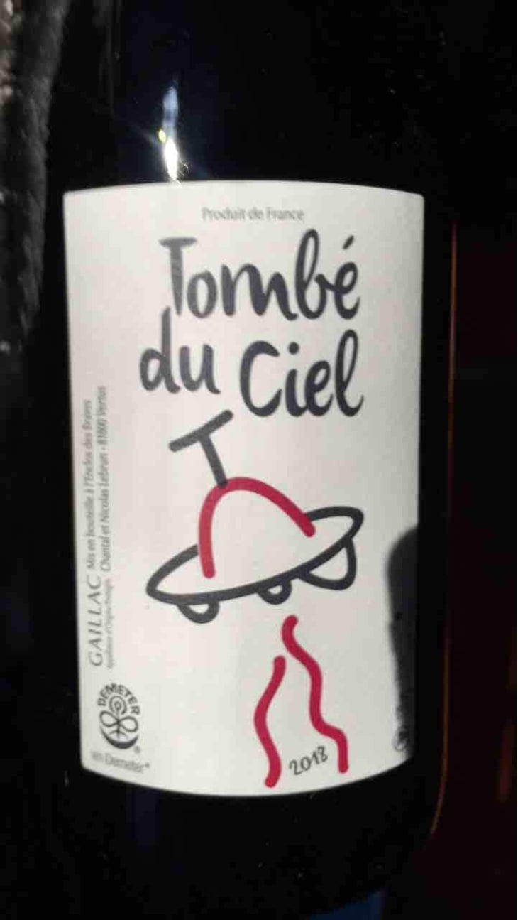 Tombé Du Ciel (Rouge) - L'enclos Des Braves - Chantal & Nicolas Lebrun 