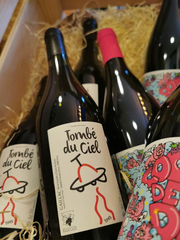 Tombé Du Ciel (Rouge) - L'enclos Des Braves - Chantal & Nicolas Lebrun 