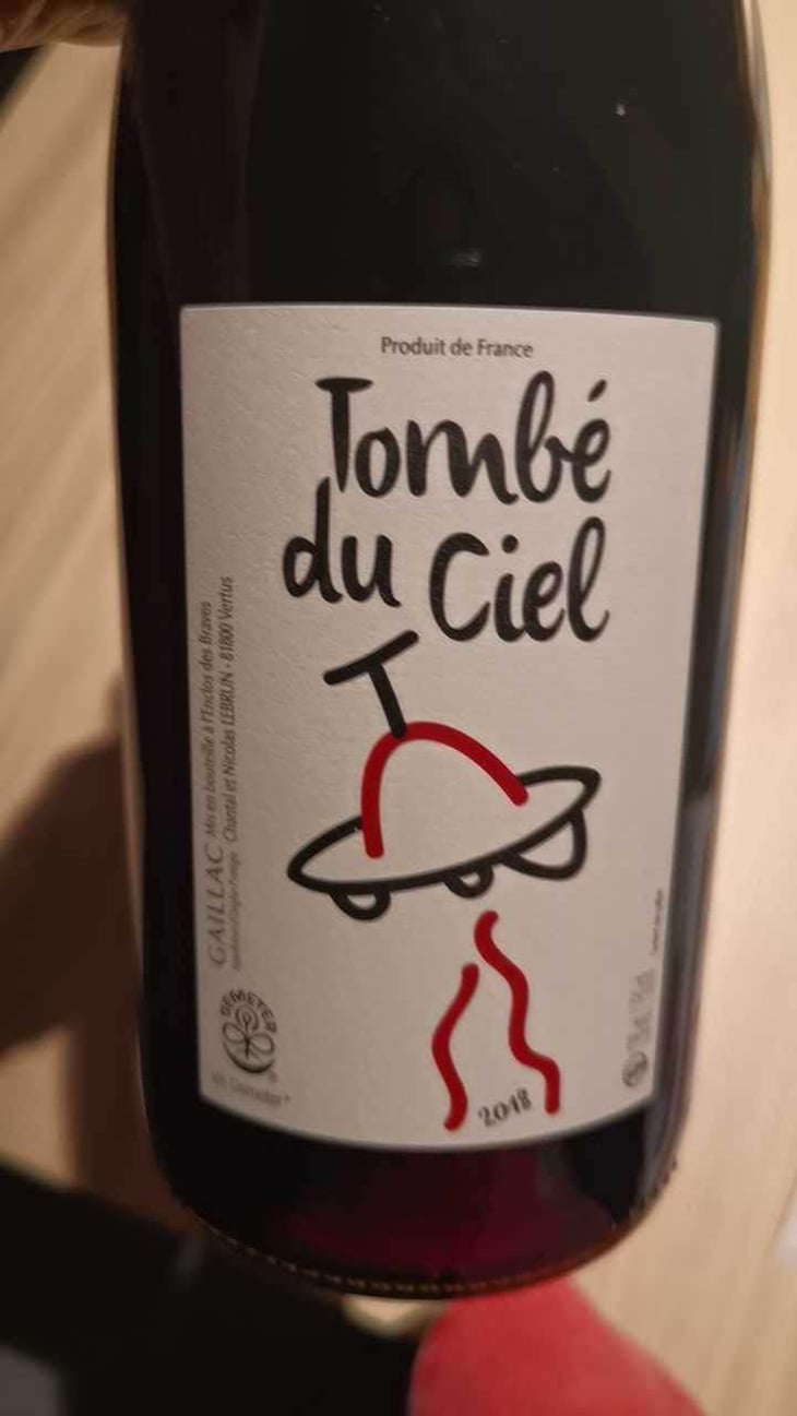 Tombé Du Ciel (Rouge) - L'enclos Des Braves - Chantal & Nicolas Lebrun 