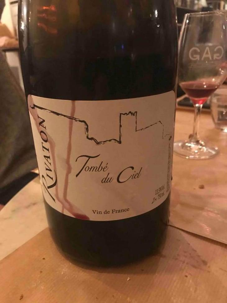 Tombé du ciel - Domaine Rivaton - Frédéric Rivaton 