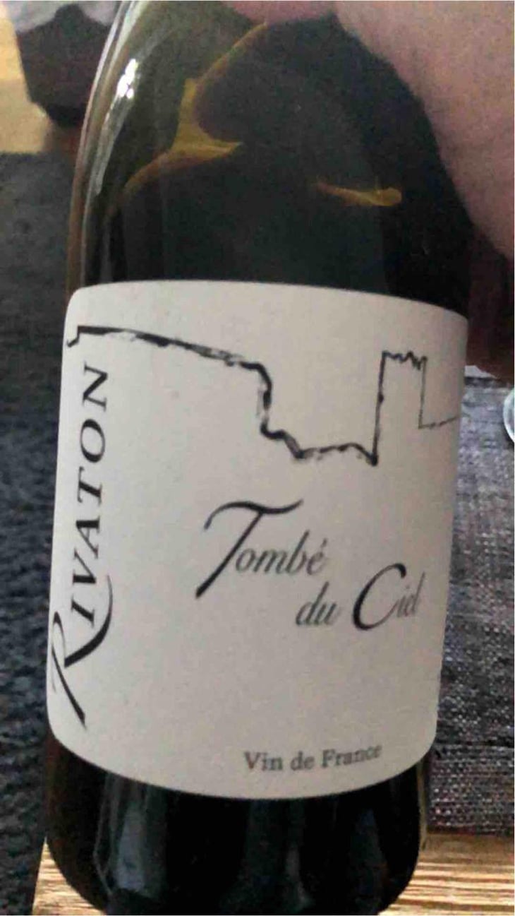 Tombé du ciel - Domaine Rivaton - Frédéric Rivaton 