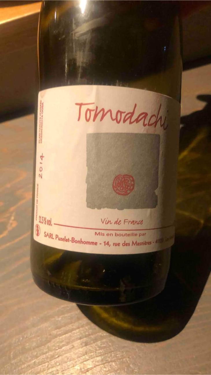 Tomodachi - Domaine POB - Pierre-Olivier Bonhomme 