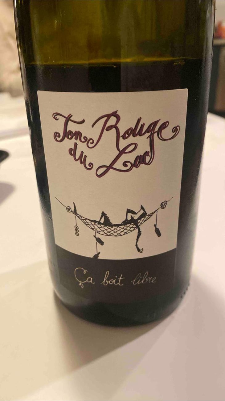 Ton Rouge Du Lac - Ça Boit Libre - Damien Bastian Goddard -2020