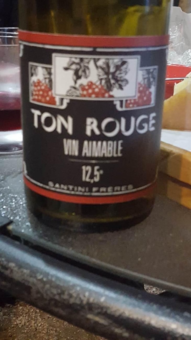 Ton Rouge - Vin Aimable - Santini Collective - Christopher & Patrick Santini 