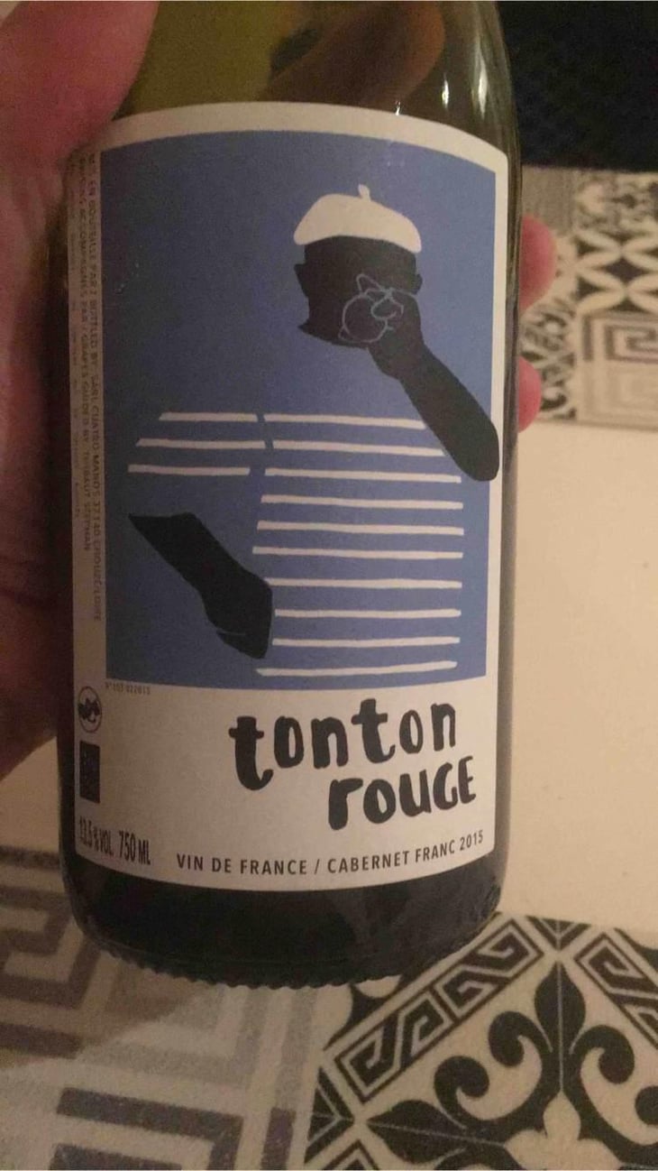 Tonton Rouge - Cuatro Manos - Les Vins Tonton - Vincent Wallard 