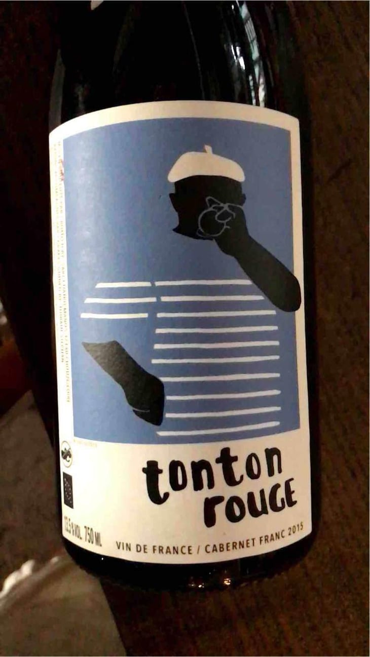 Tonton Rouge - Cuatro Manos - Les Vins Tonton - Vincent Wallard 