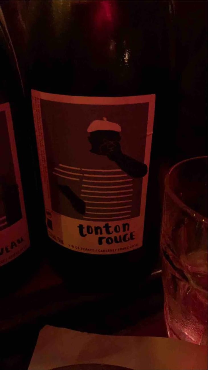 Tonton Rouge - Cuatro Manos - Les Vins Tonton - Vincent Wallard 
