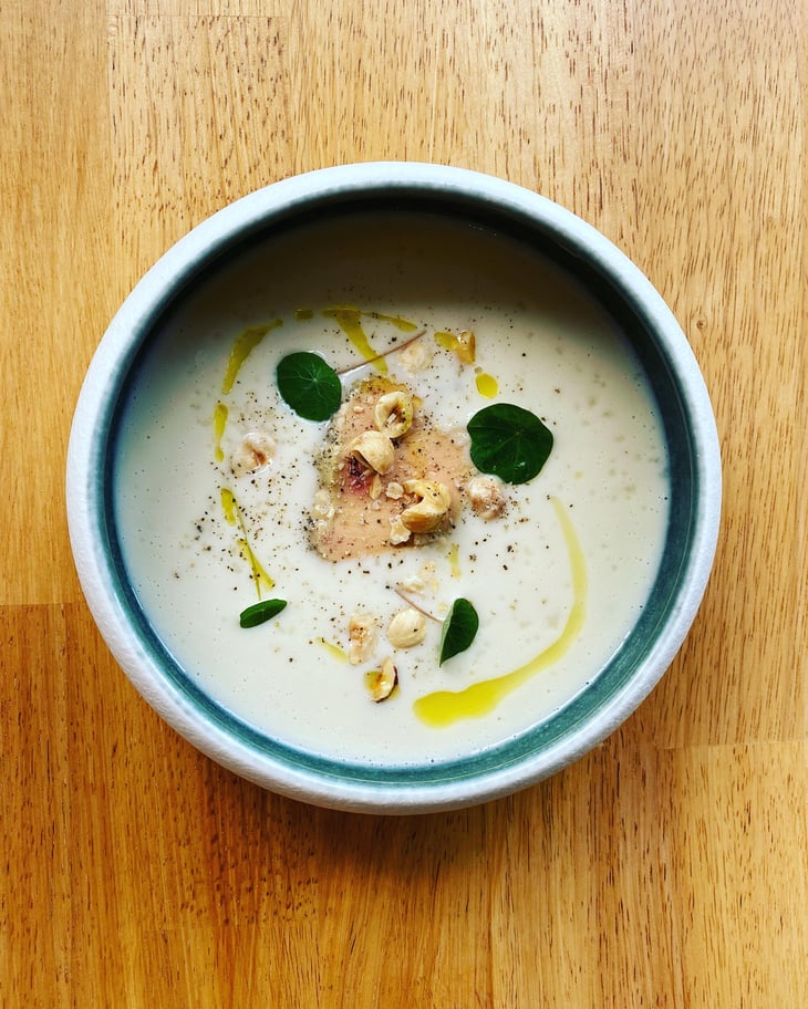 Topinambour/Café/Foie Gras /Noisette - Popote - 602784