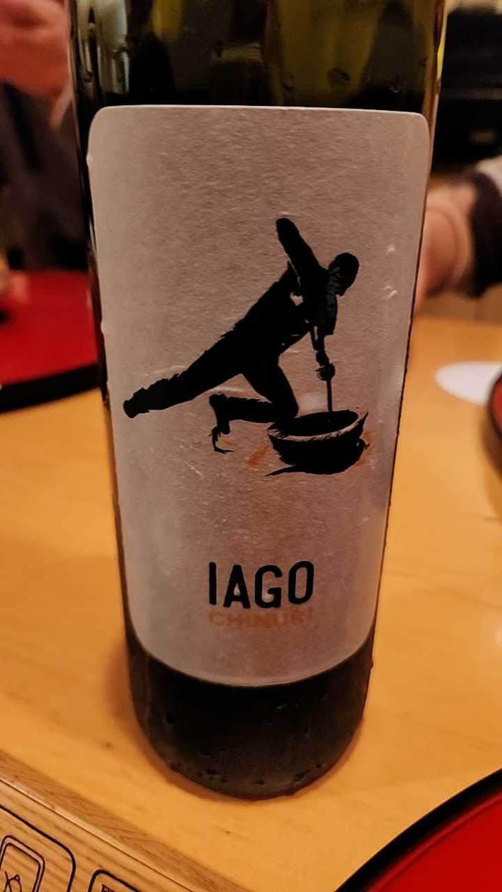 Chinuri - Iago's wine - Iago Bitarishvili 