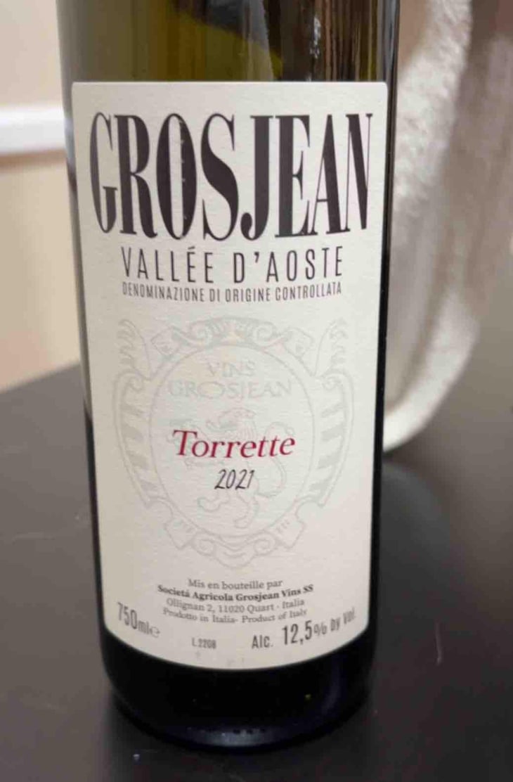 Torrette - Grosjean - Famiglia Grosjean -2021