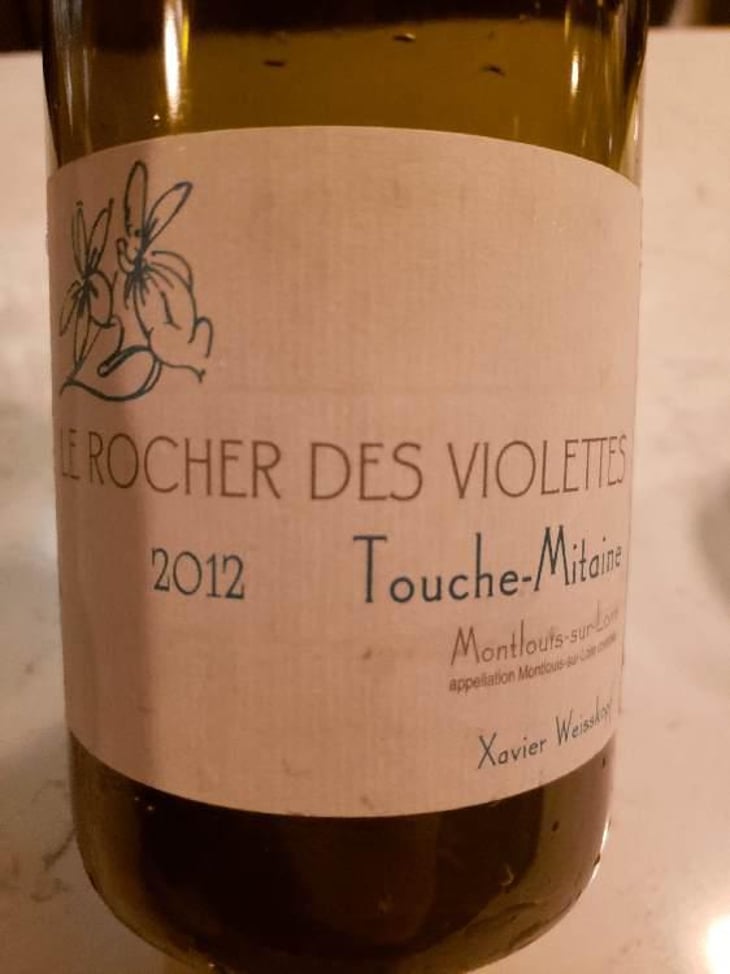 Touche Mitaine - Domaine Le Rocher des Violettes - Xavier Weisskopf 