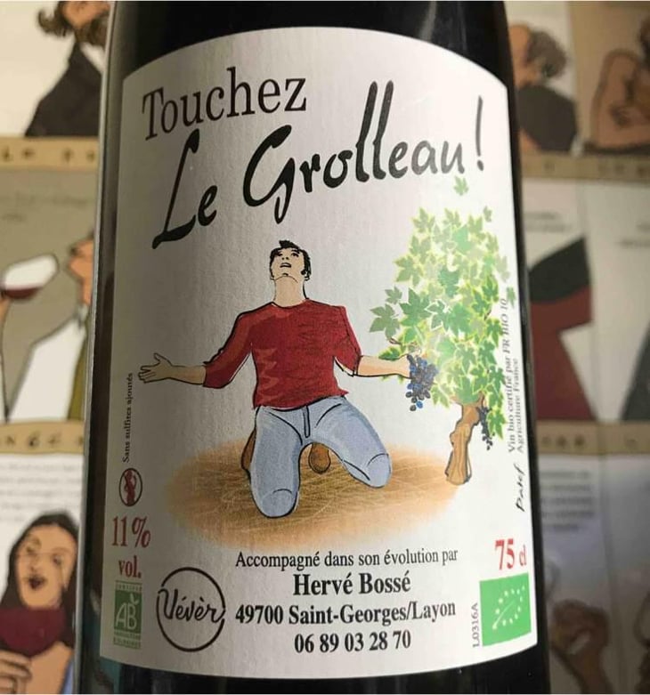 Touchez le Grolleau ! - La Grange de Noue Méa - Marie Percevault & Hervé Bossé 