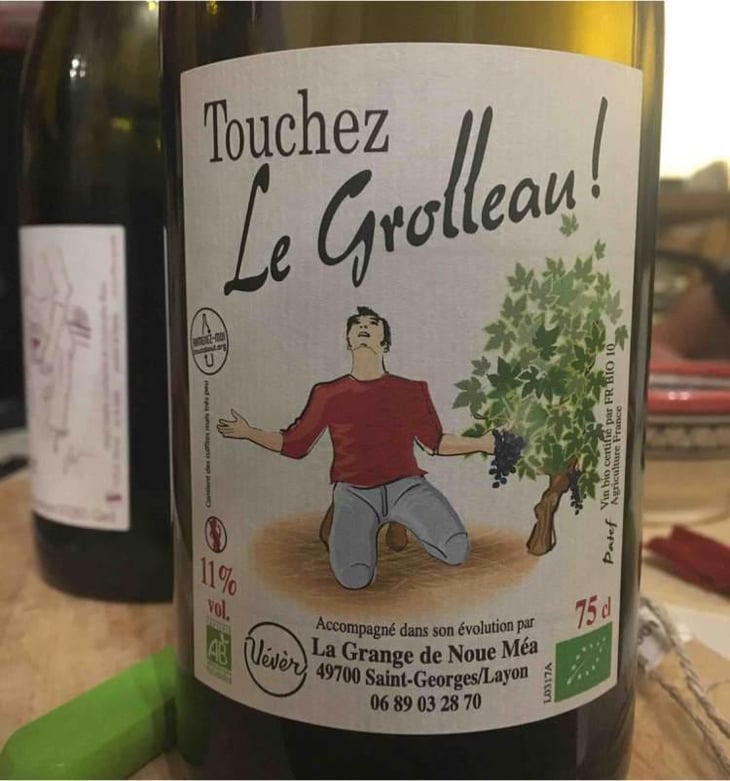 Touchez le Grolleau ! - La Grange de Noue Méa - Marie Percevault & Hervé Bossé 