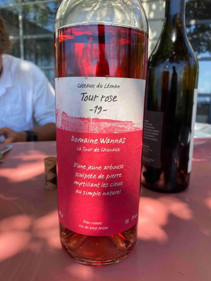 Tour Rose - Domaine Wannaz - Gilles Wannaz 