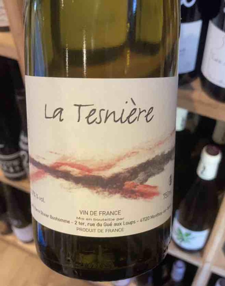 Touraine "La Tesnière" (blanc) - Domaine POB - Pierre-Olivier Bonhomme 