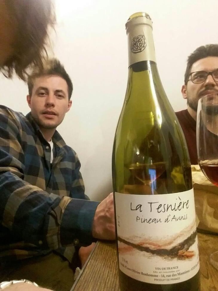 Touraine "La Tesnière" (rouge) - Domaine POB - Pierre-Olivier Bonhomme 