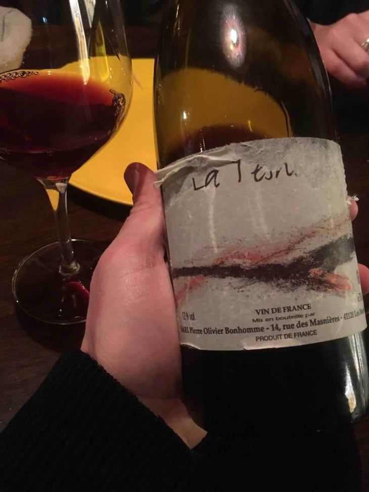 Touraine "La Tesnière" (rouge) - Domaine POB - Pierre-Olivier Bonhomme 