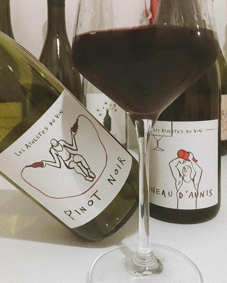 Pineau d'Aunis - Les Athlètes Du Vin - Gérard Vallée, Matthieu Vallée, Christophe Ferrandis 
